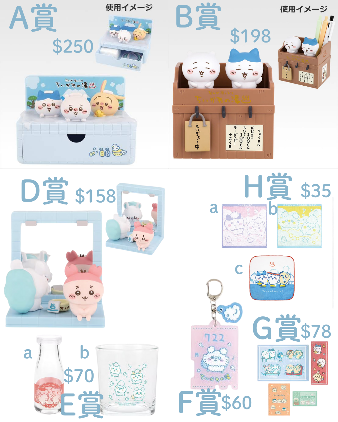 "日本|Chiikawa 溫泉一番賞