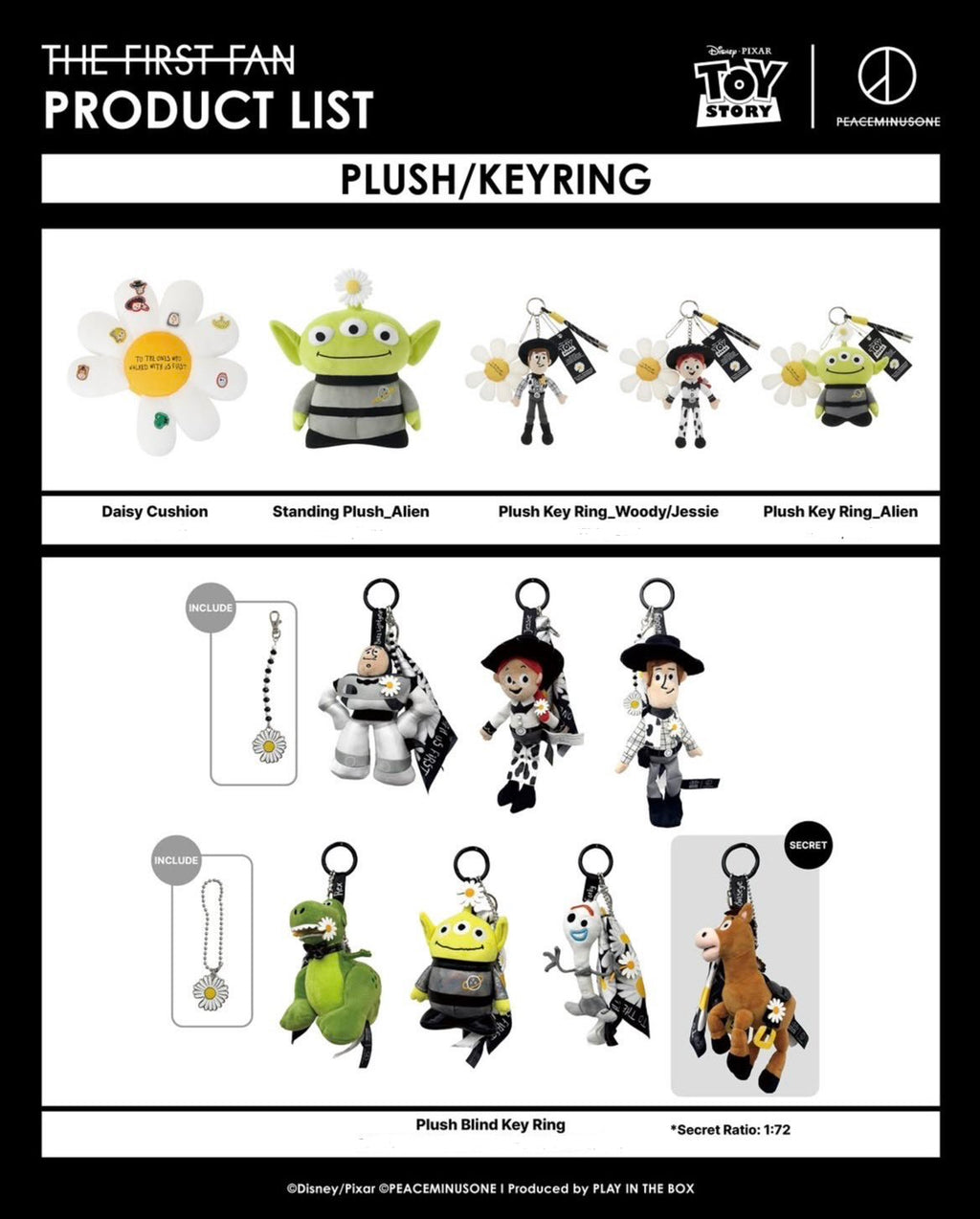 預訂｜[ G-DRAGON ] Toy Story × PEACEMINUSONE popup store