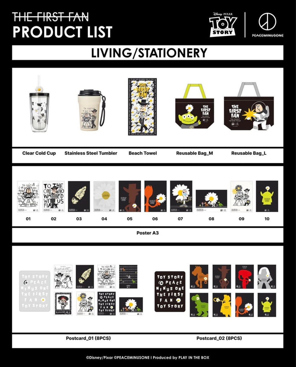 預訂｜[ G-DRAGON ] Toy Story × PEACEMINUSONE popup store