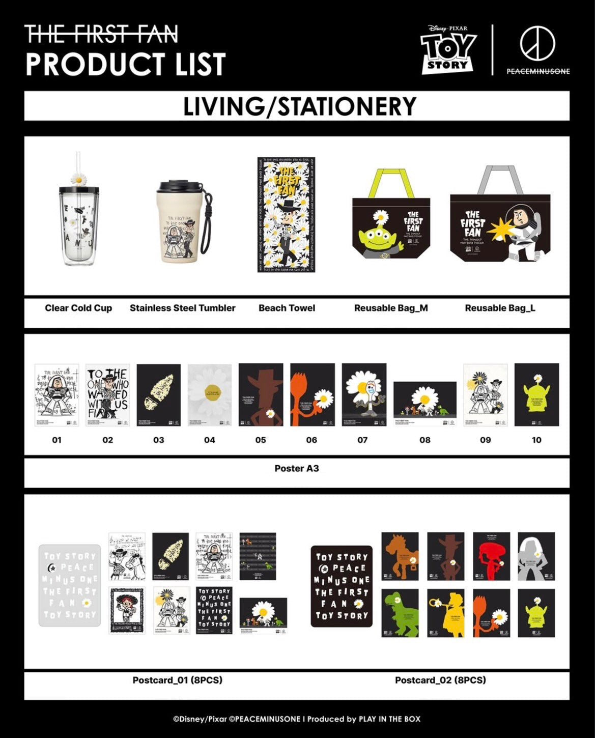 預訂｜[ G-DRAGON ] Toy Story × PEACEMINUSONE popup store