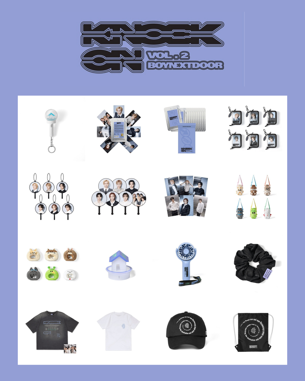 預訂｜Boynextdoor  ‘KNOCK ON Vol.2’ Official Merch/