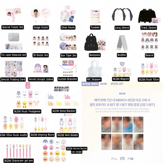 預訂｜Stray Kids 5th Fanmeeting [SKZ 5'CLOCK] Official Merch