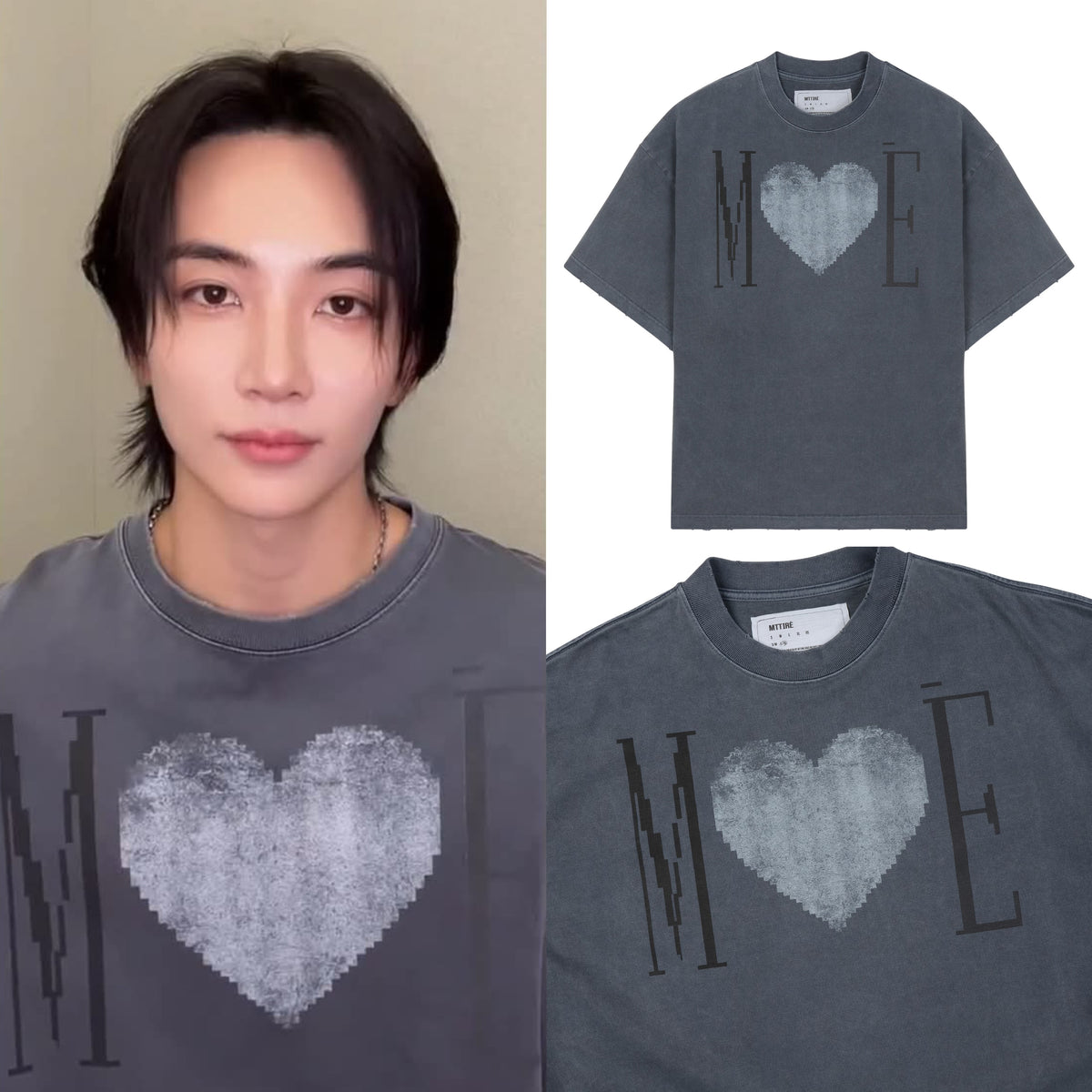預訂 - Seventeen 同款 TEE/CAP