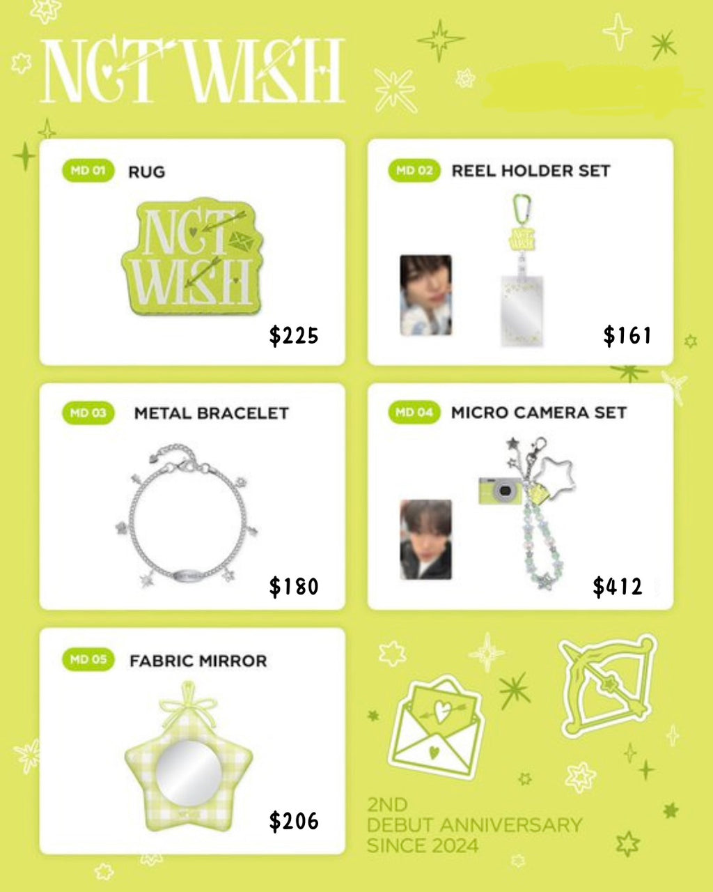 預訂｜NCT WISH - 2nd Anniversary MD