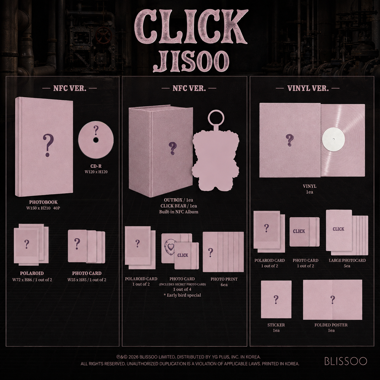 預訂｜JISOO - CLICK