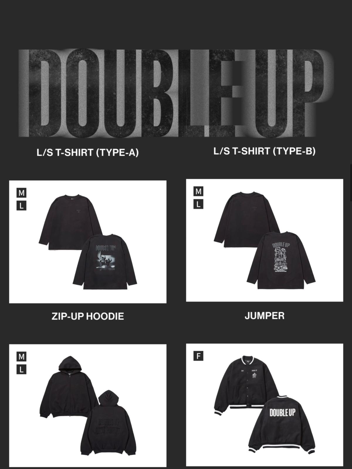 日本預訂｜CxM [DOUBLE UP]  LIVE PARTY in JAPAN Official Merch.  (5月)