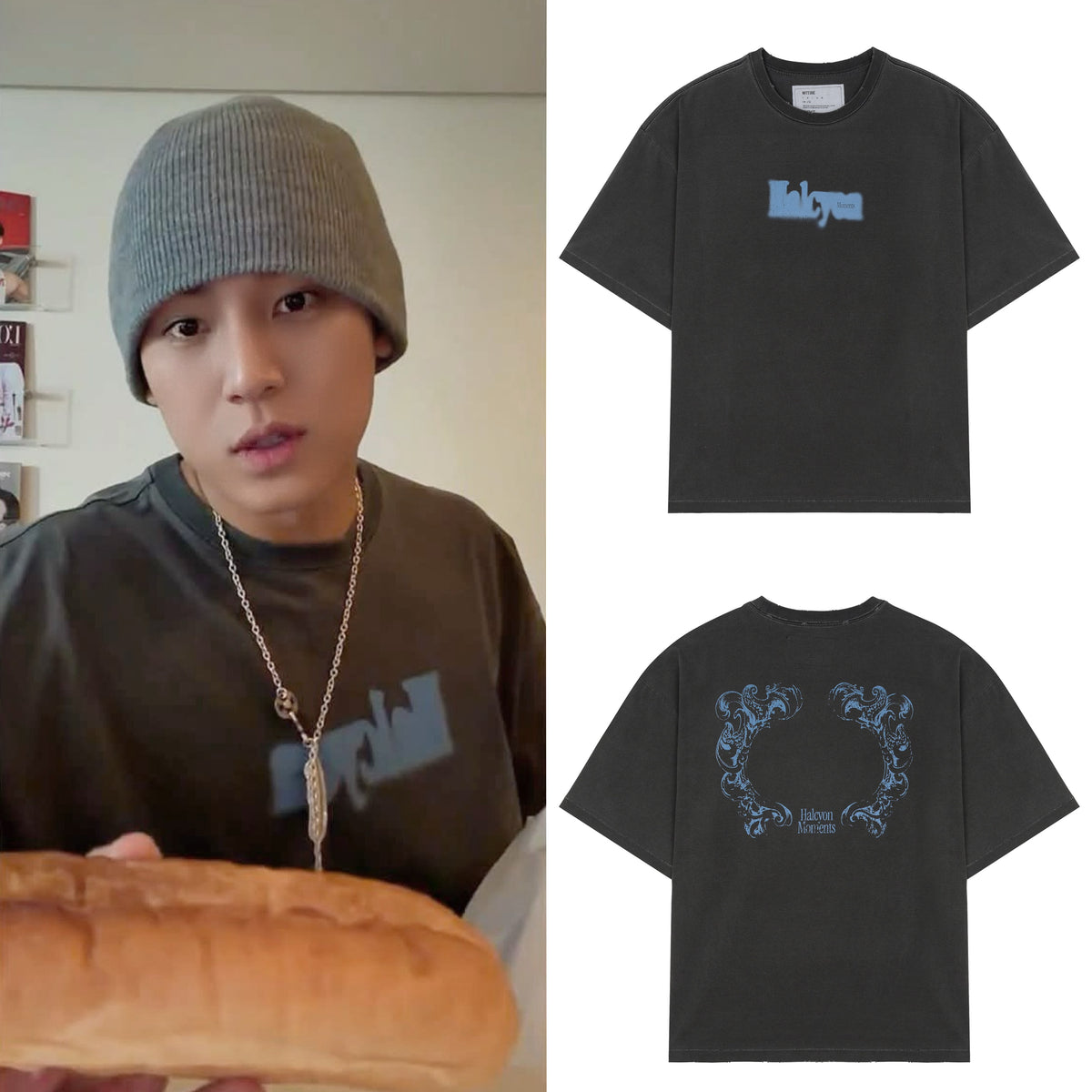 預訂 - Seventeen 同款 TEE/CAP