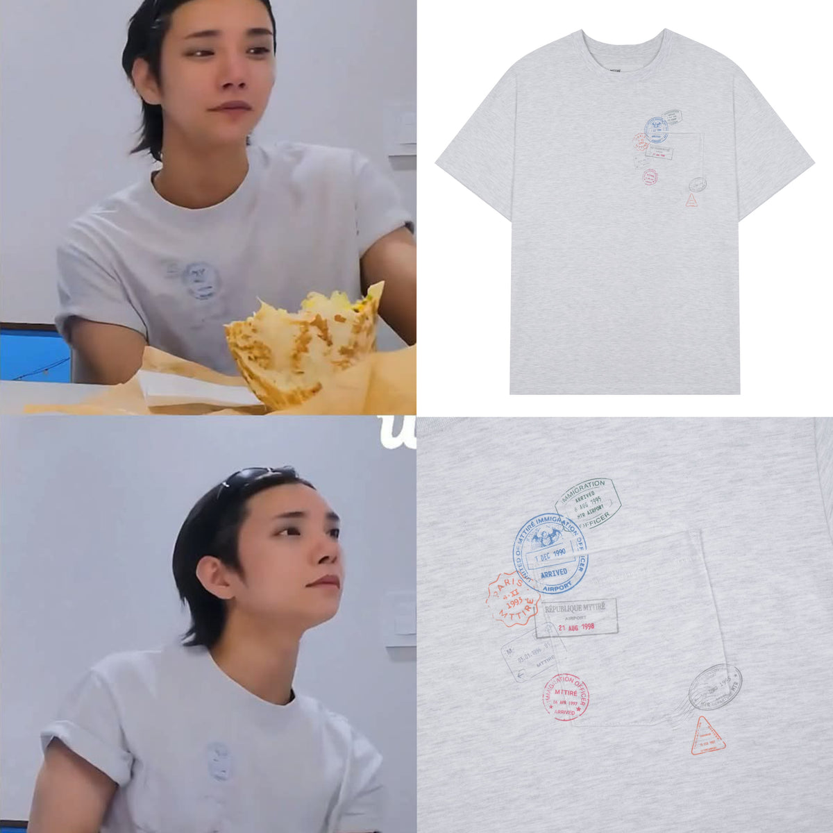 預訂 - Seventeen 同款 TEE/CAP