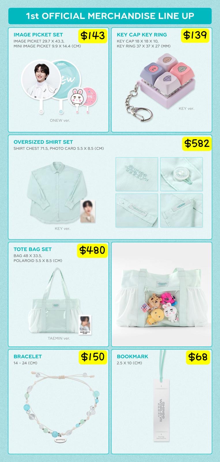 現貨｜SHINee World Vii E.S.S.A.Y Official MD