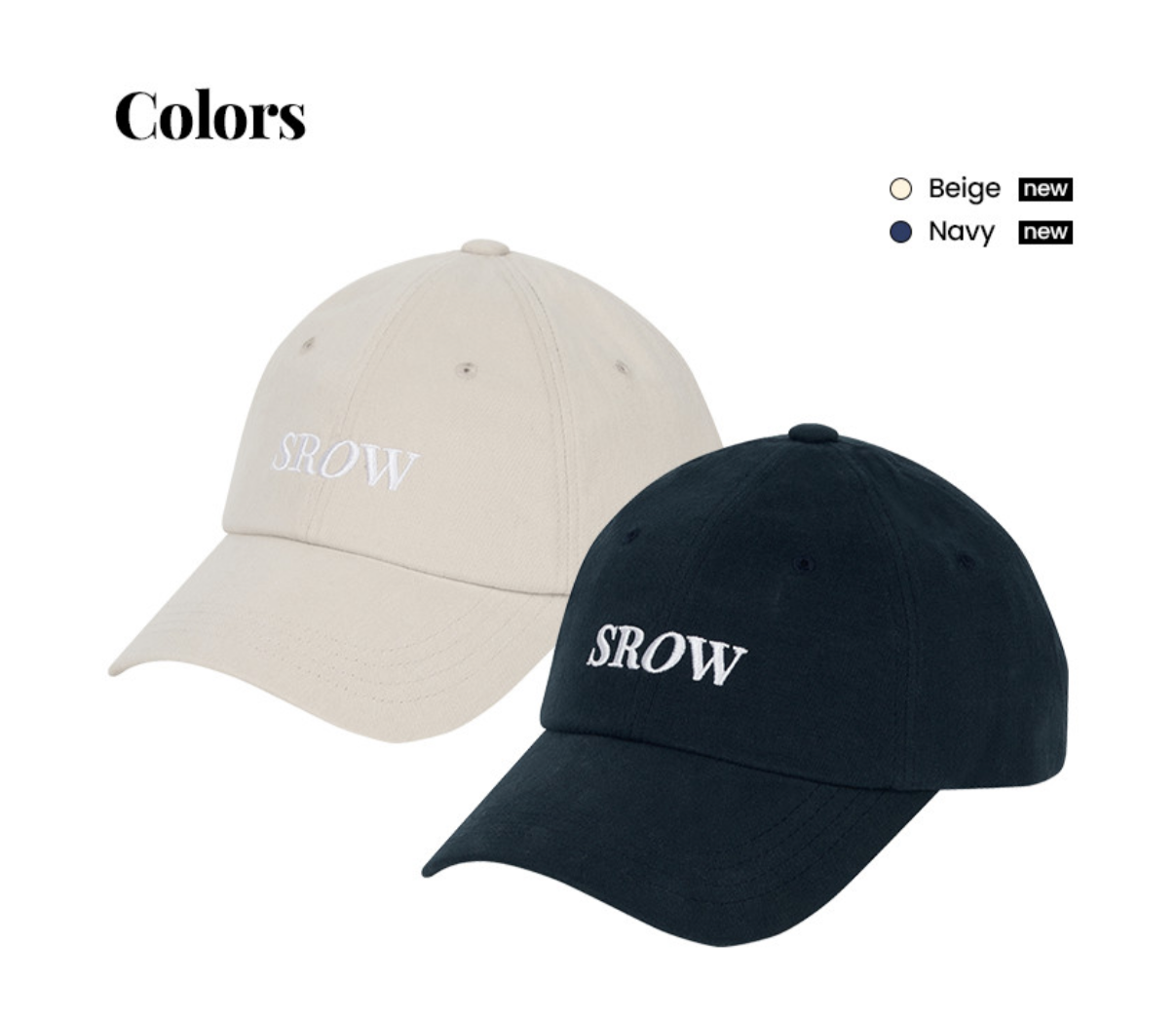 預訂 - Seventeen 同款 Cap (SROW)