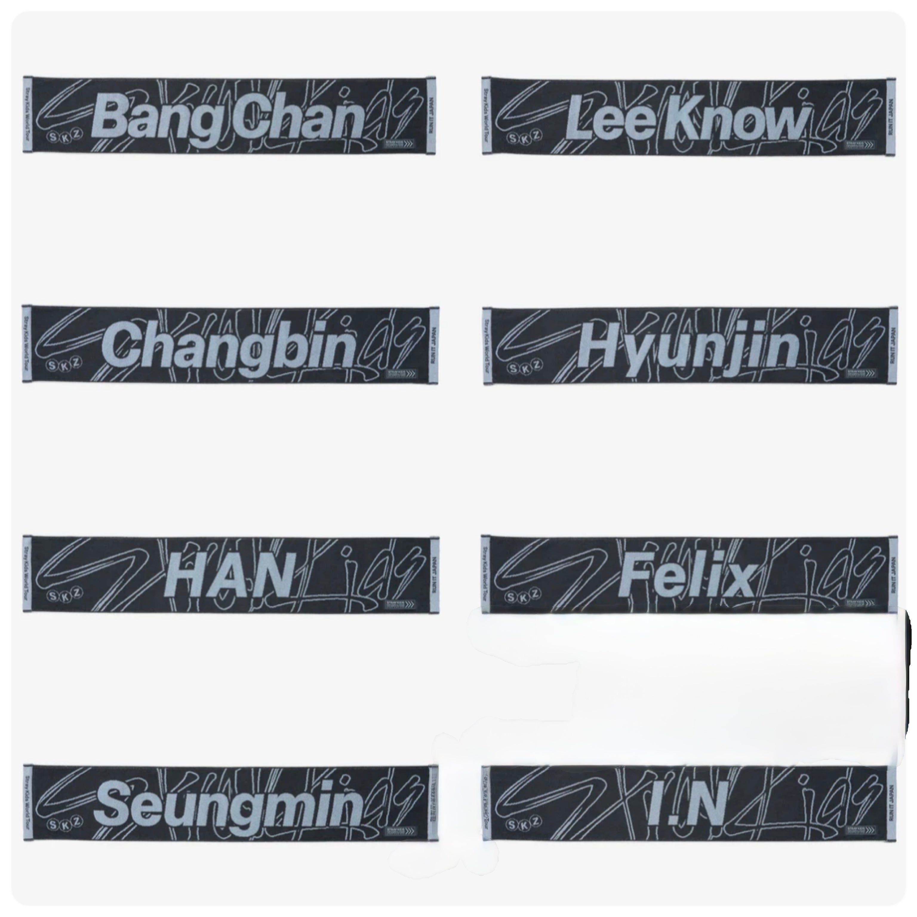 日本預訂｜Stray Kids World Tour ＜RUN IT JAPAN＞ OFFICIAL GOODS