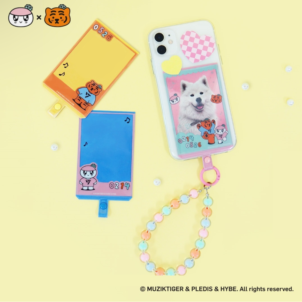 預訂｜SEVENTEEN - Bongbongee x Muziktiger phone tab