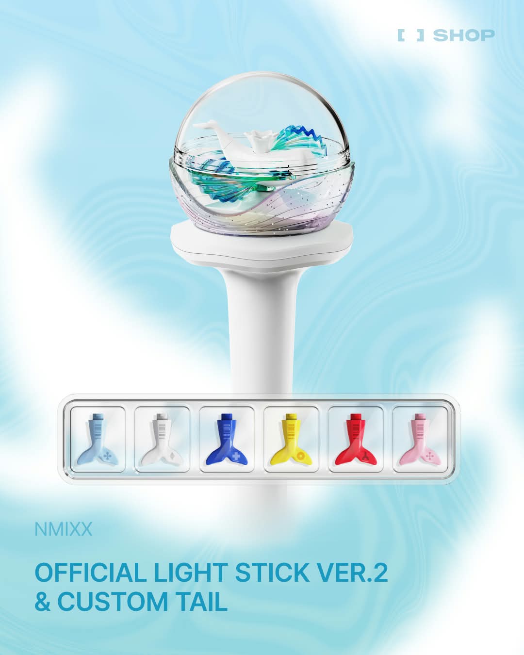 預訂｜NMIXX OFFICIAL LIGHT STICK VER.2 & CUSTOM TAIL