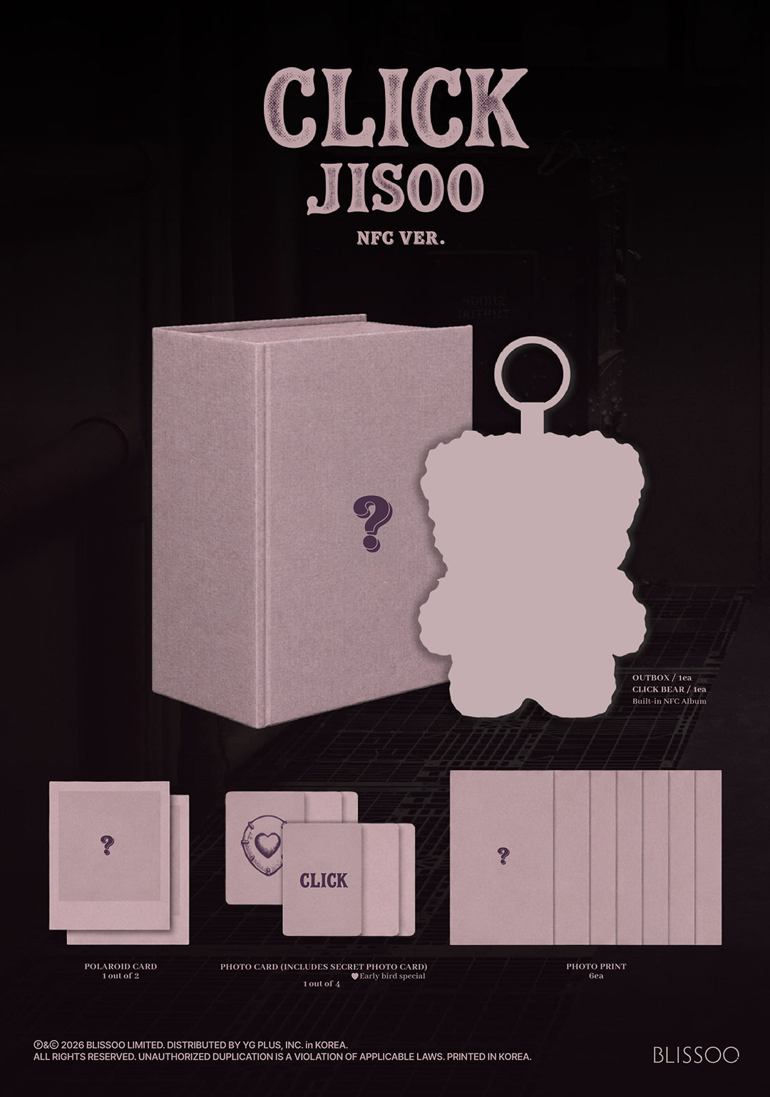 預訂｜JISOO - CLICK