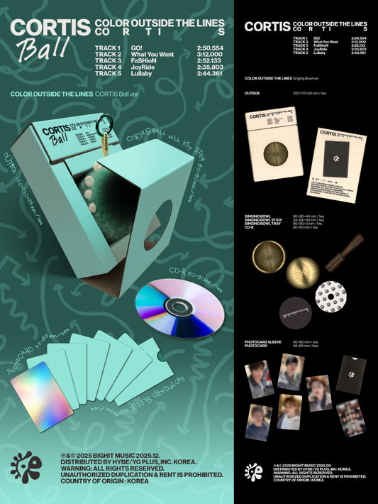 預訂｜CORTIS - The 1st EP [COLOR OUTSIDE THE LINES]