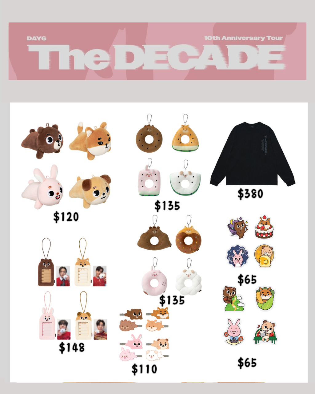 預訂｜Day6 - 2026 The DECADE in GWANGJU & DAEJEON - OFFICIAL MERCH
