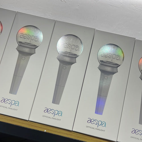 aespa official lightstick手燈 / mini fanlight keyring