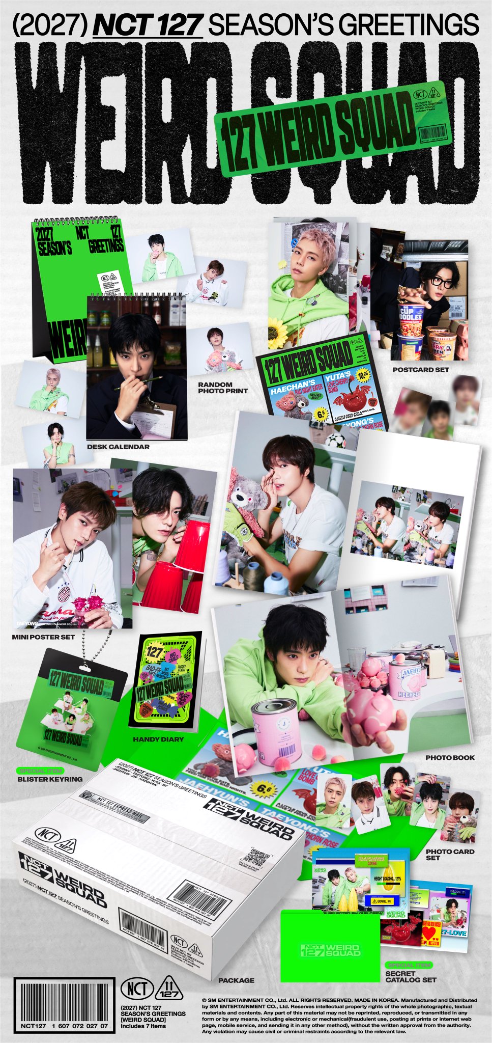 預訂｜2027 SEASON GREETING (ALL GROUP)