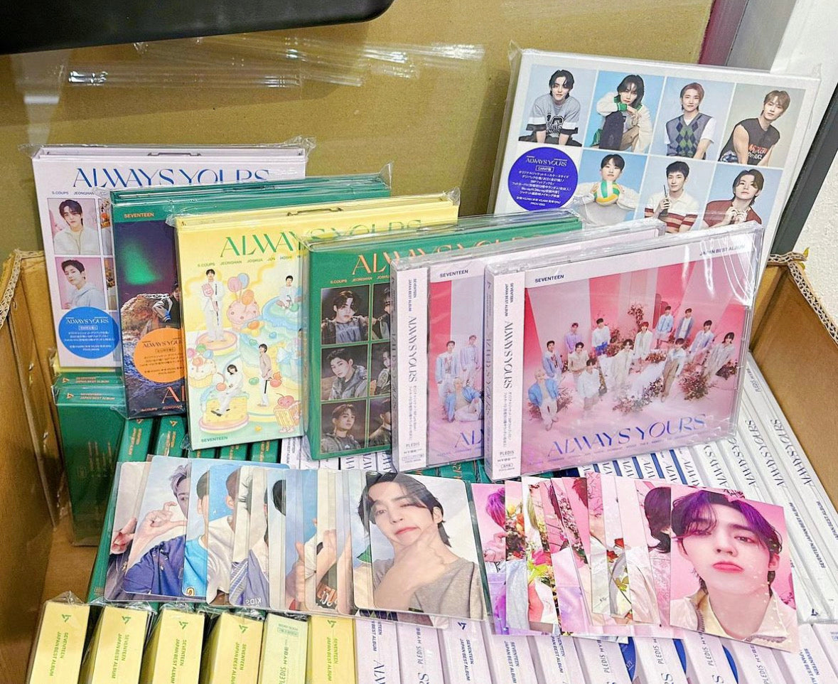*Seventeen - Always Yours (Japan version) Album 日專