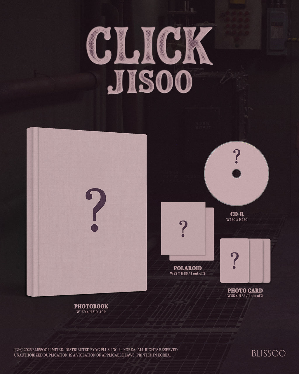預訂｜JISOO - CLICK