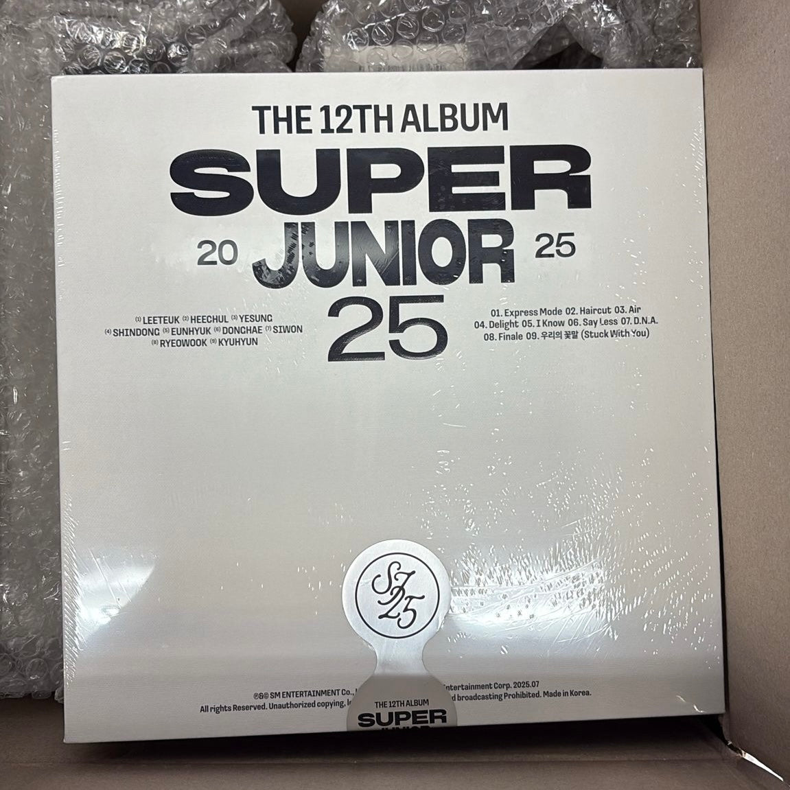 現貨 | SUPER JUNIOR - [Super Junior25] (25 VER.)