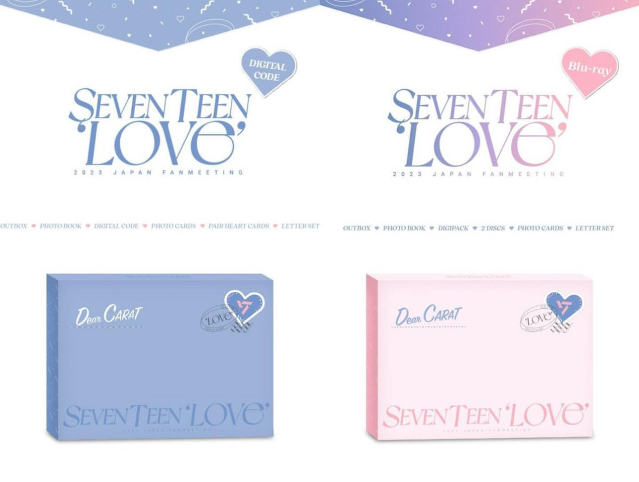 現貨 Seventeen - 2023 Japan Fanmeeting 'LOVE'