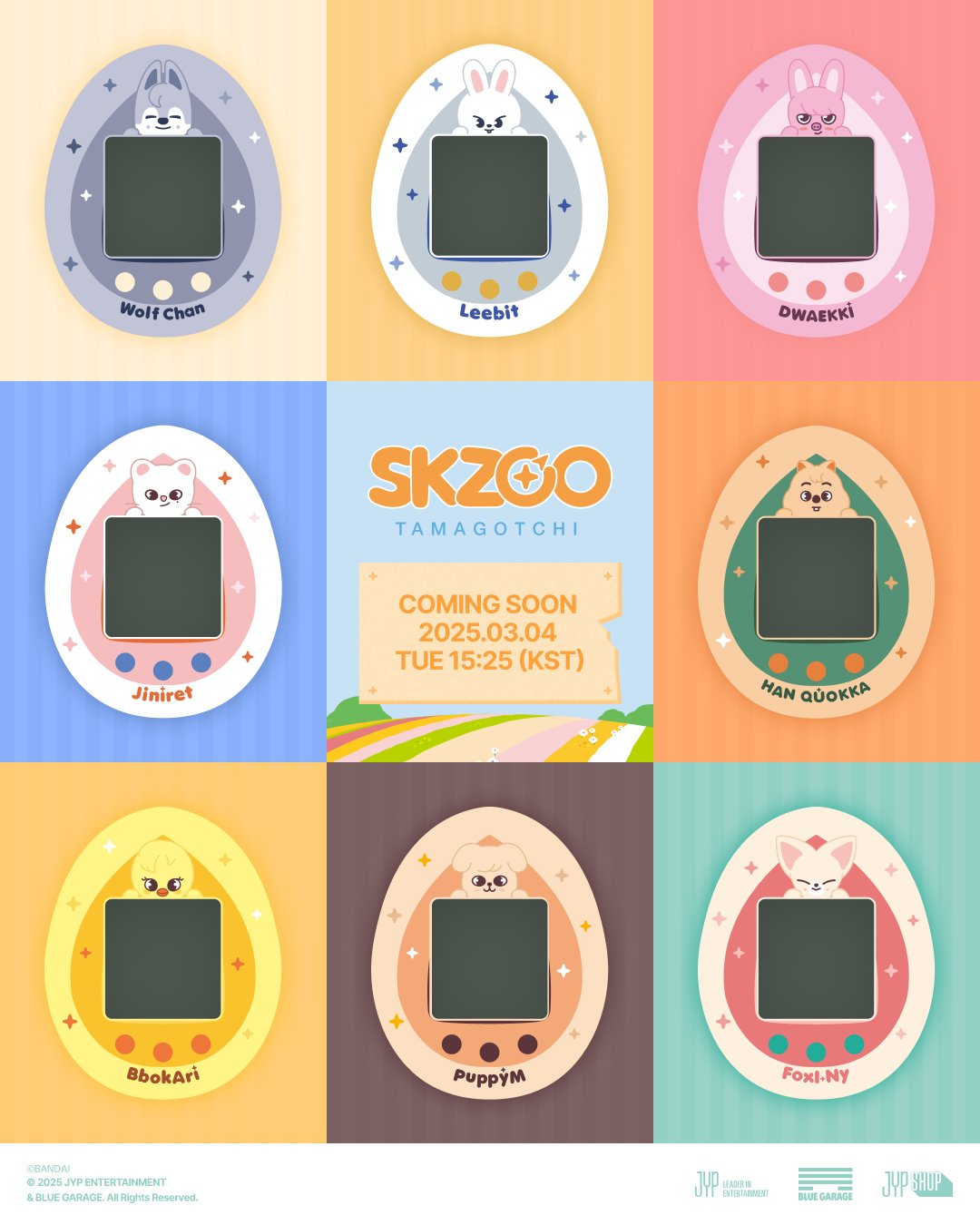 現貨｜SKZOO x TAMAGOTCHI
