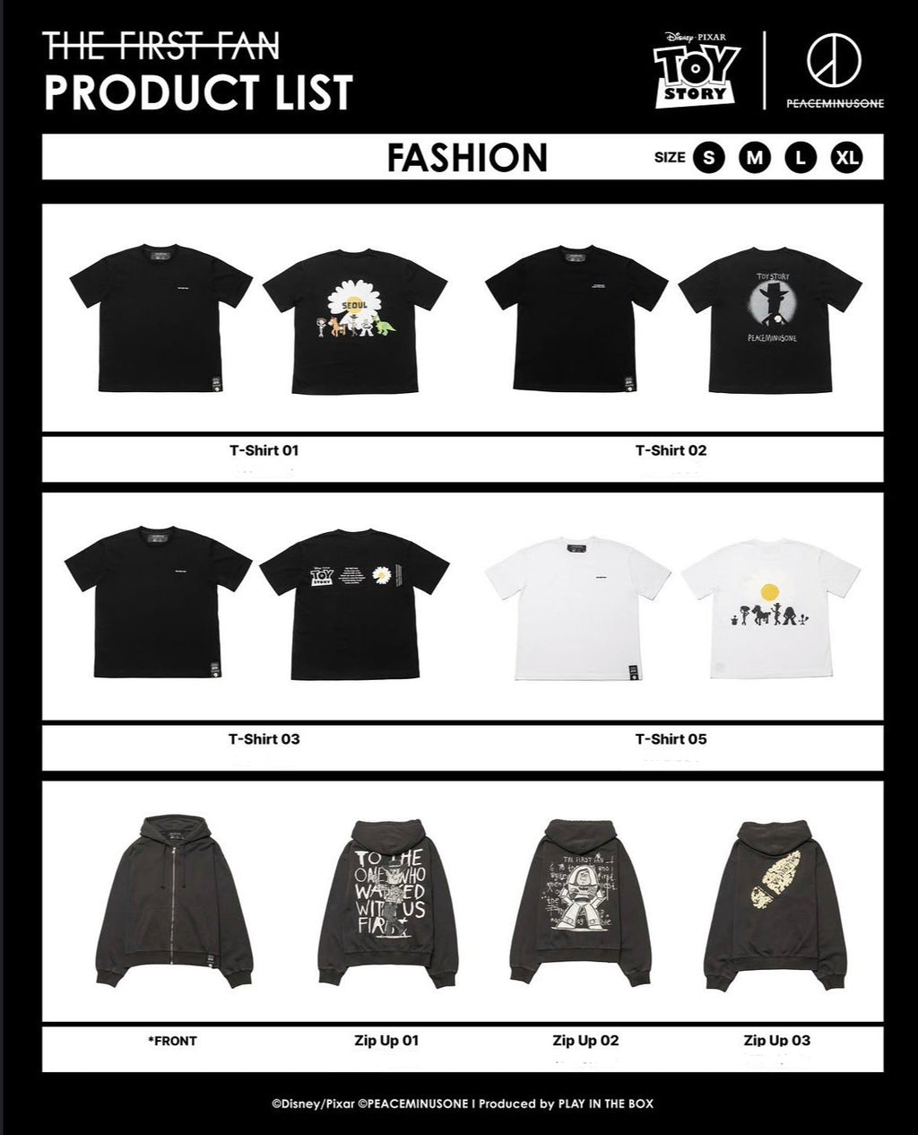 預訂｜[ G-DRAGON ] Toy Story × PEACEMINUSONE popup store
