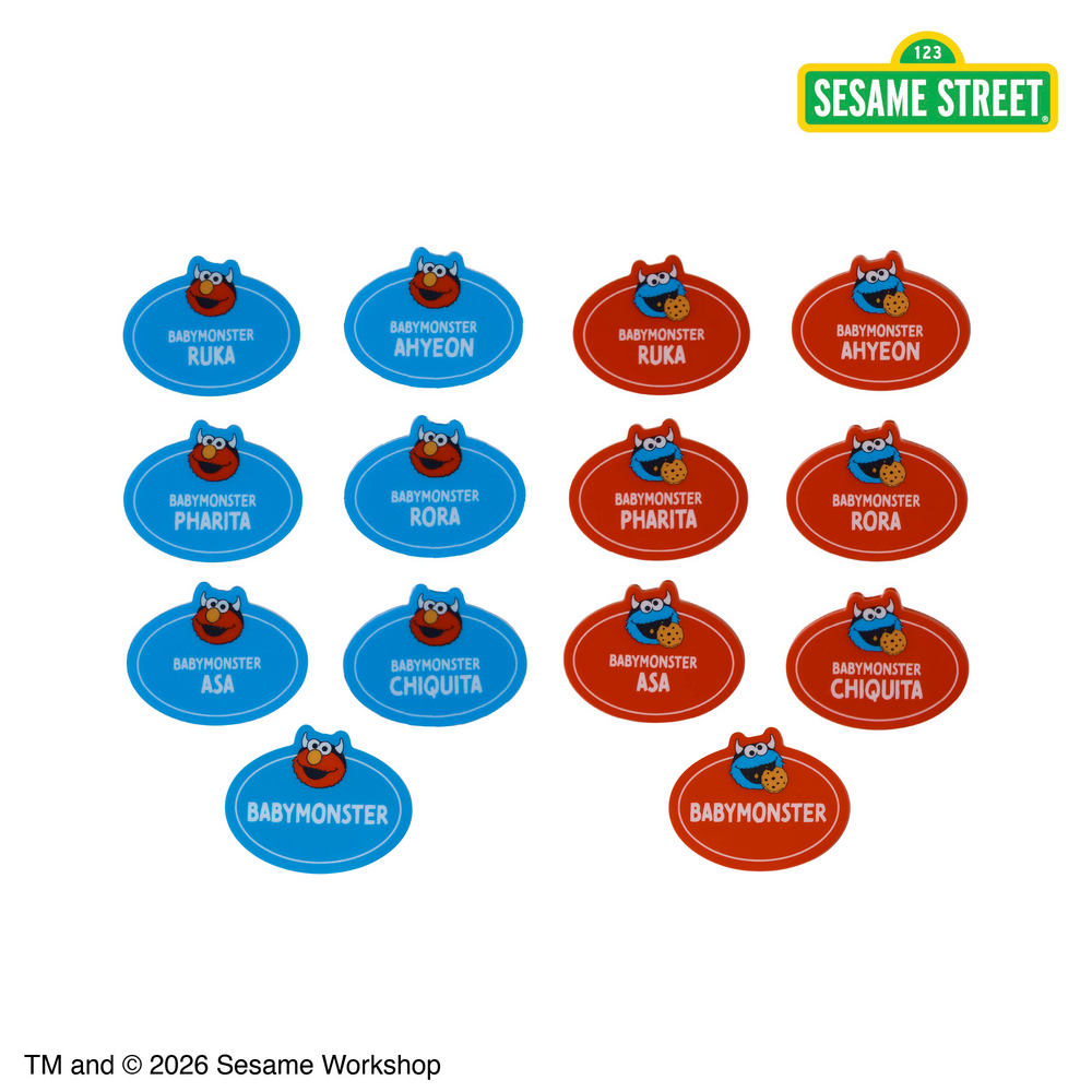 日本預訂｜Babymonster x SESAME STREET