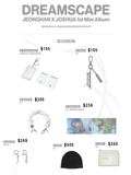 預訂｜JEONGHAN X JOSHUA ‘DREAMSCAPE’ POP-UP
MERCH⋆˚✧