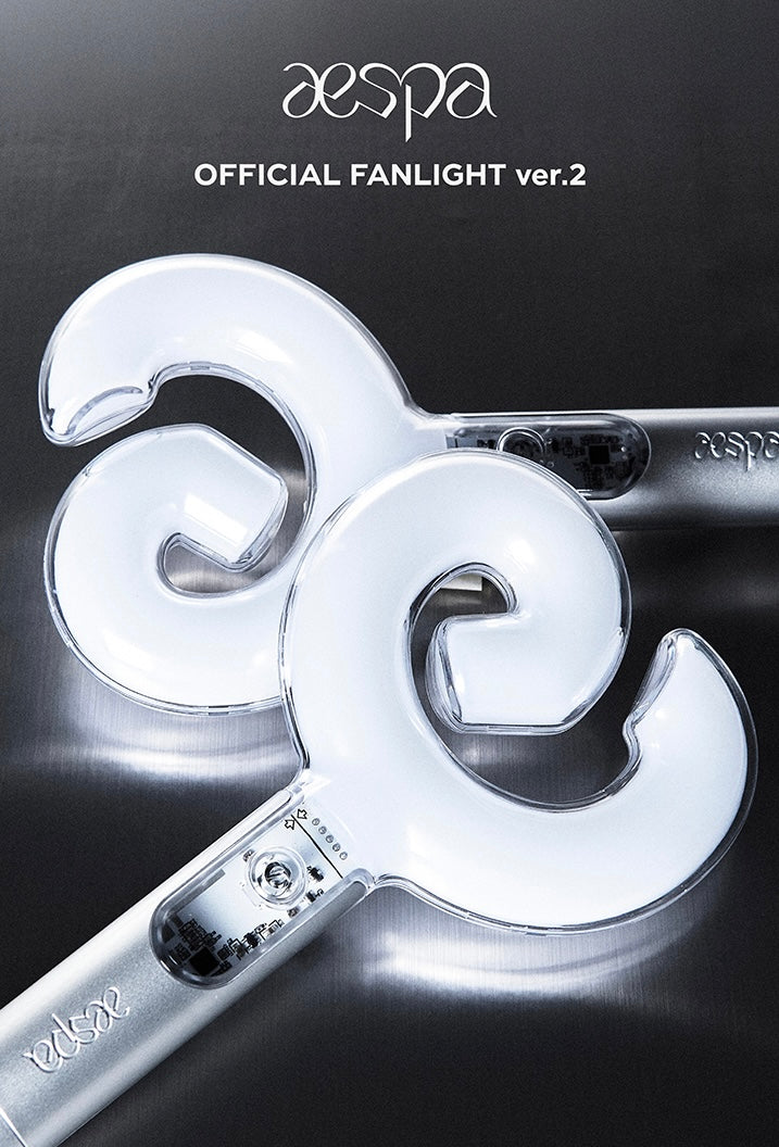 aespa official lightstick手燈 / mini fanlight keyring