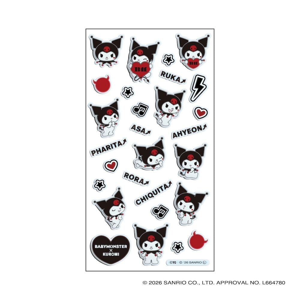 日本預訂｜babymonster x KUROMI 2