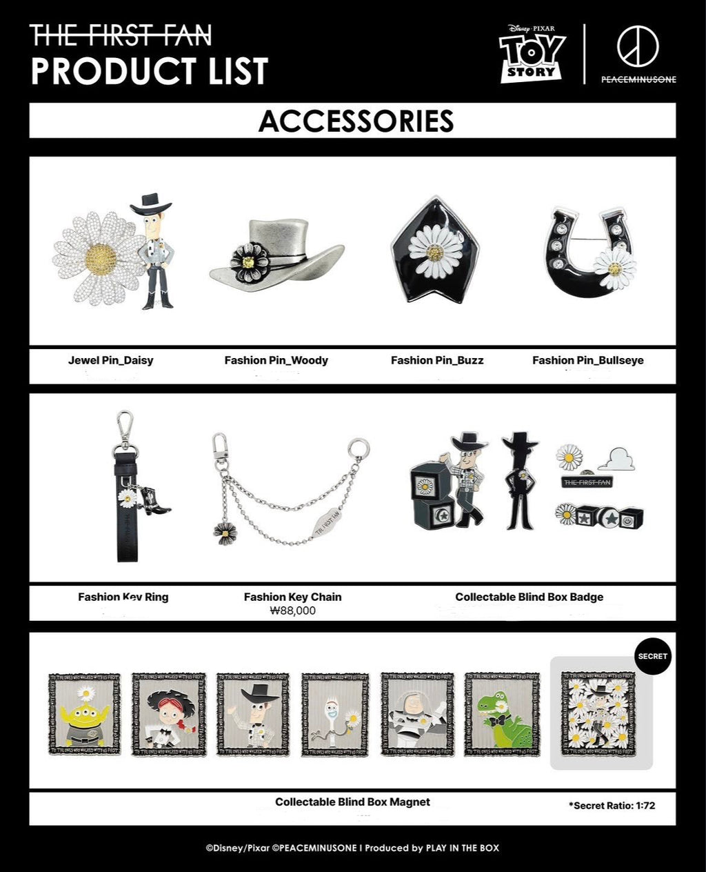 預訂｜[ G-DRAGON ] Toy Story × PEACEMINUSONE popup store