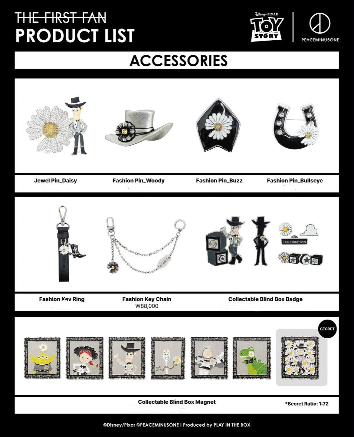 預訂｜[ G-DRAGON ] Toy Story × PEACEMINUSONE popup store