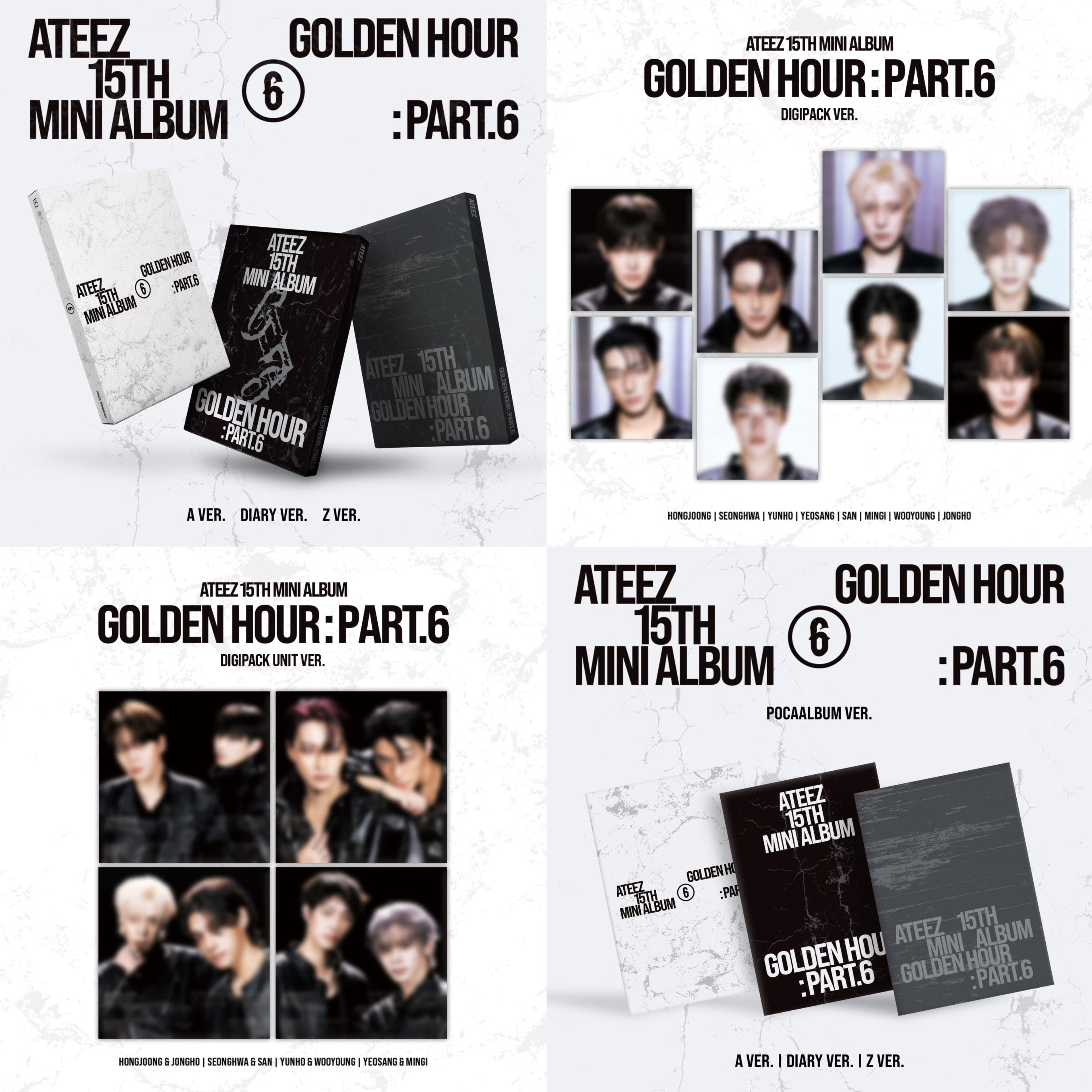 預訂｜ATEEZ - GOLDEN HOUR: Part.6