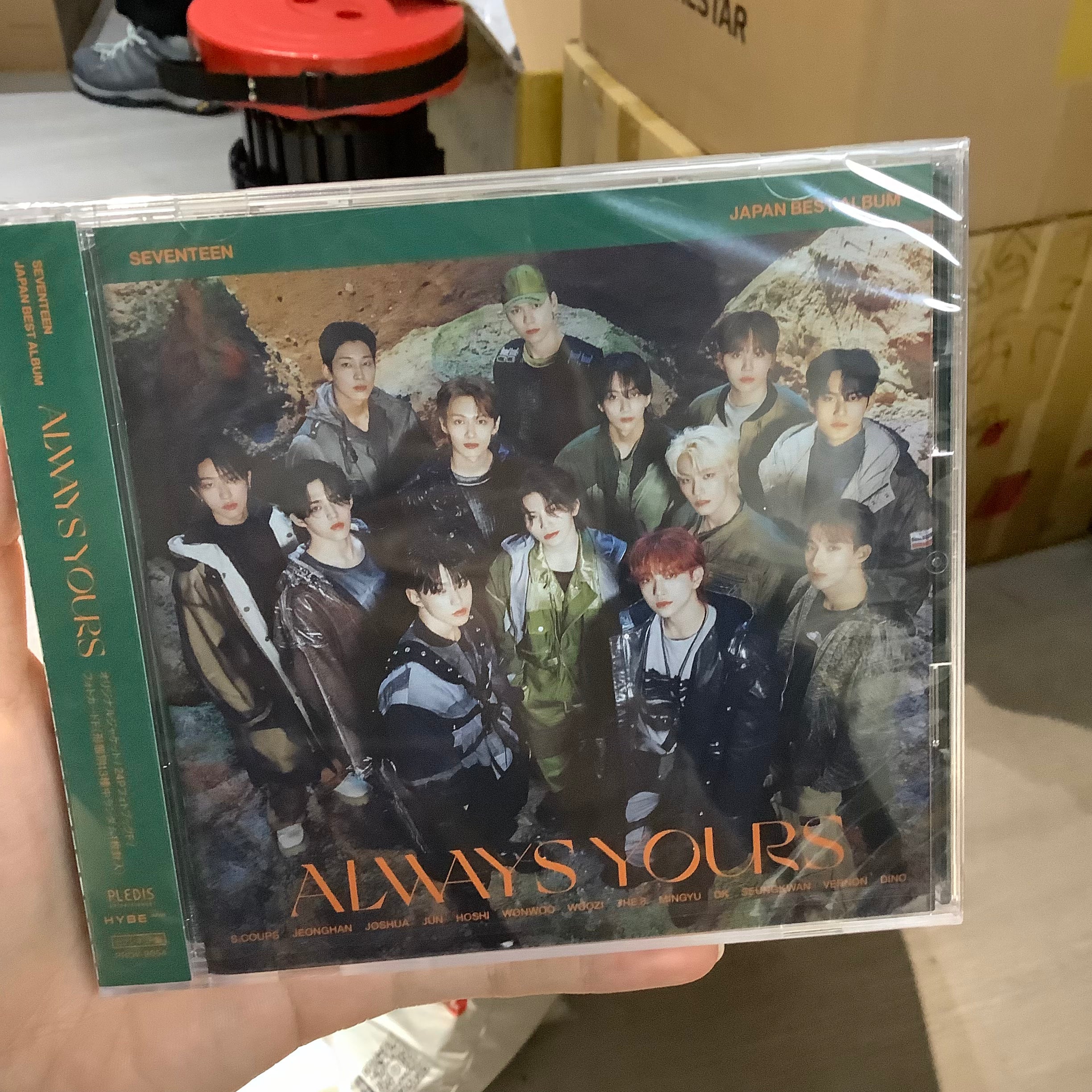 *Seventeen - Always Yours (Japan version) Album 日專