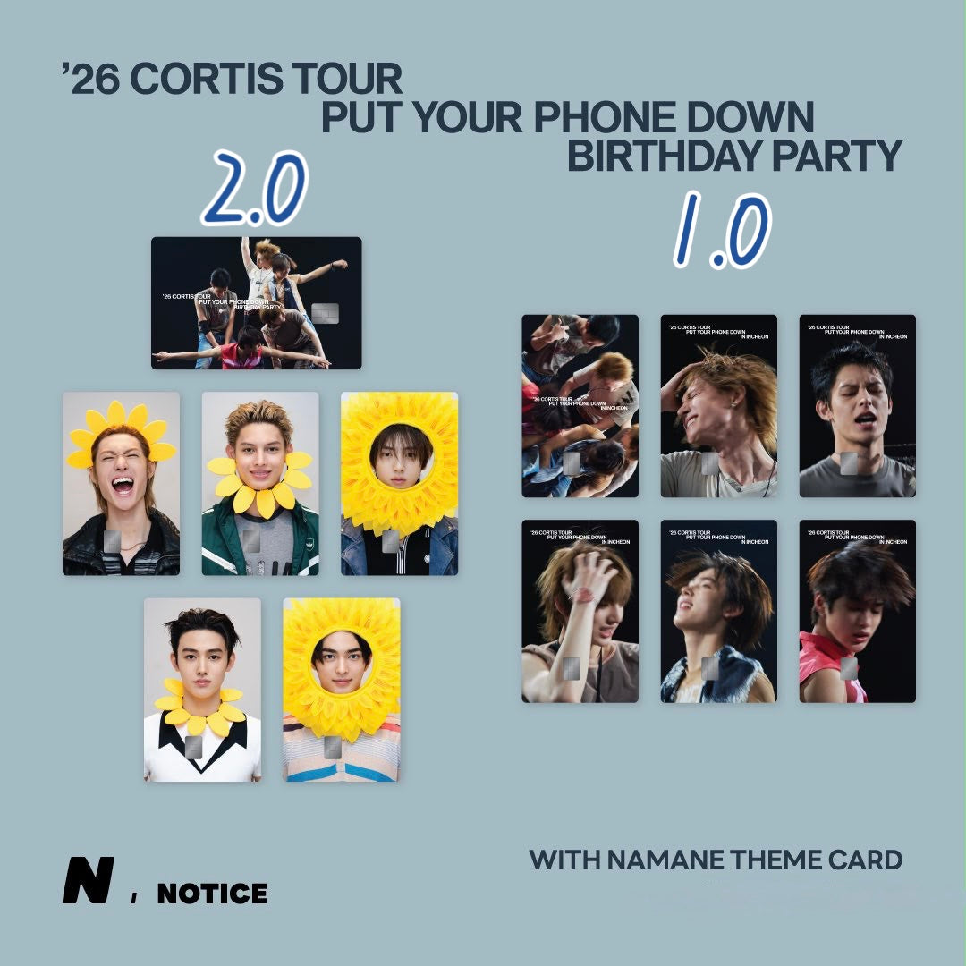 預訂｜CORTIS NAMANE Card 1.0/2.0