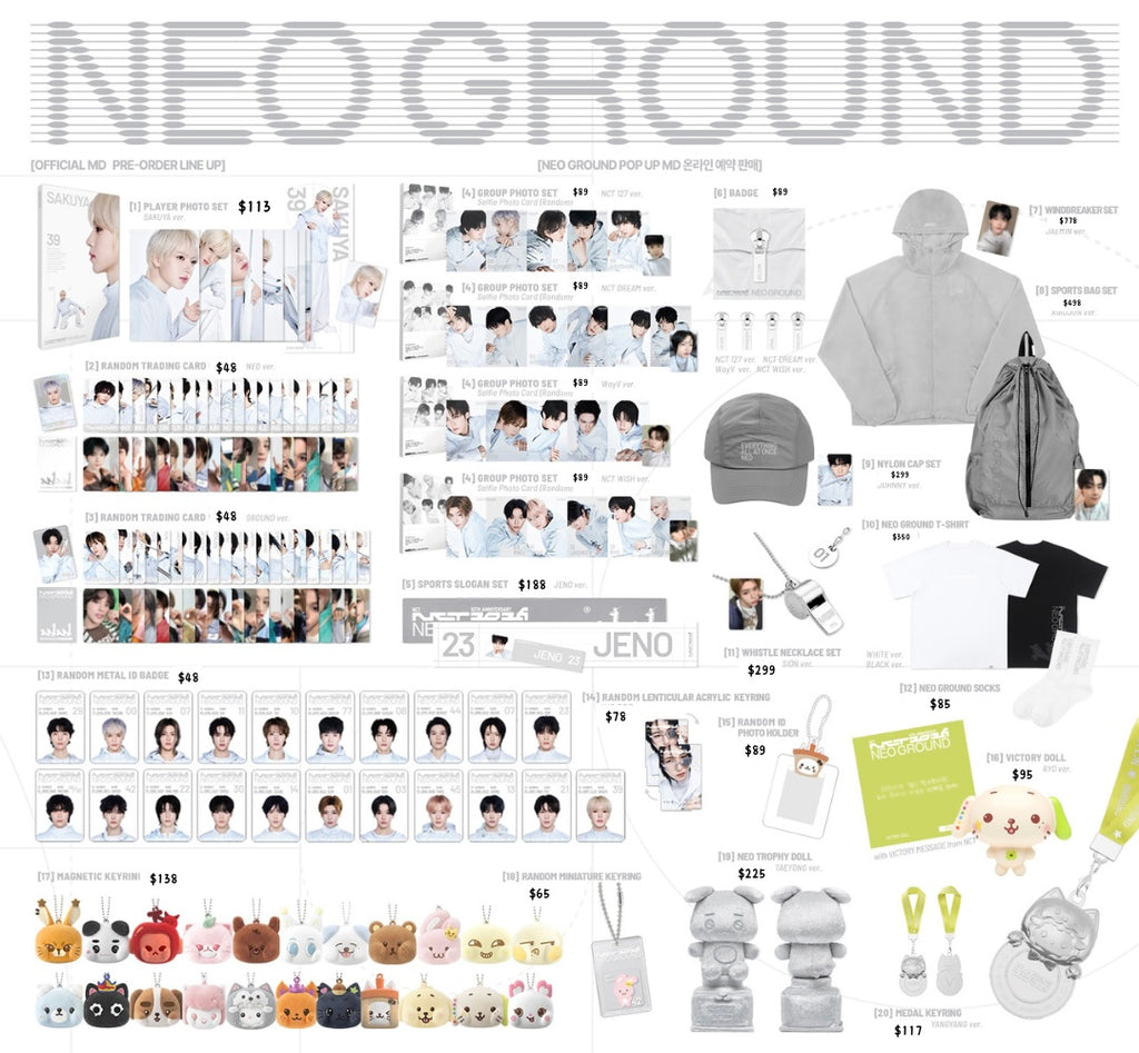 預訂｜2026 NCT 10TH ANNIVERSARY [NCT 2026] POP UP : NEO GROUND OFFICIAL MD