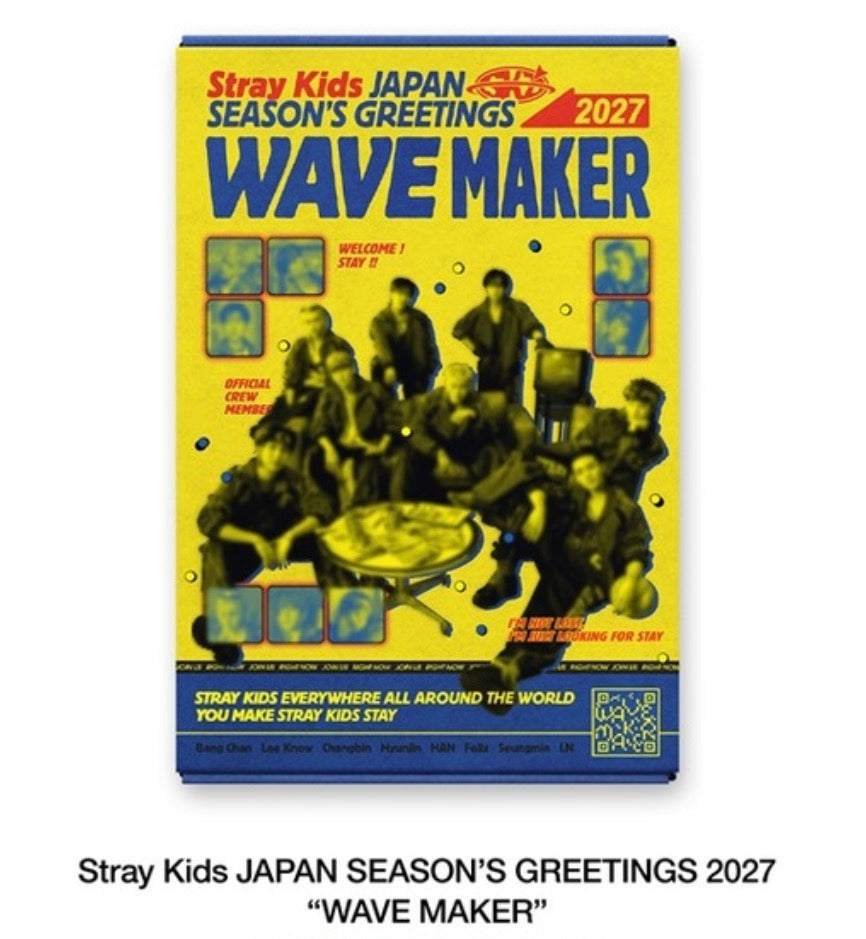 日本預訂｜Stray Kids JAPAN SEASON'S GREETINGS 2027