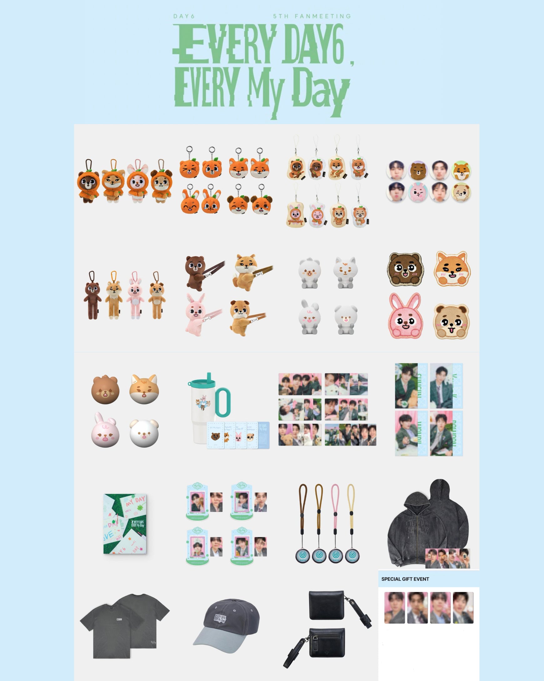 預訂｜DAY6 - 5TH FANMEETING [Every DAY6, Every My Day] *ONLINE*