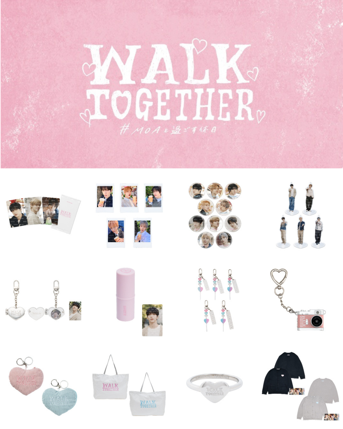 日本預訂｜ TOMORROW X TOGETHER   『WALK TOGETHER #MOAと過ごす休日』