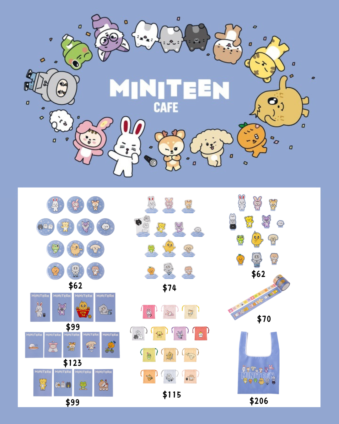 日本預訂｜MINITEEN CAFE 2025