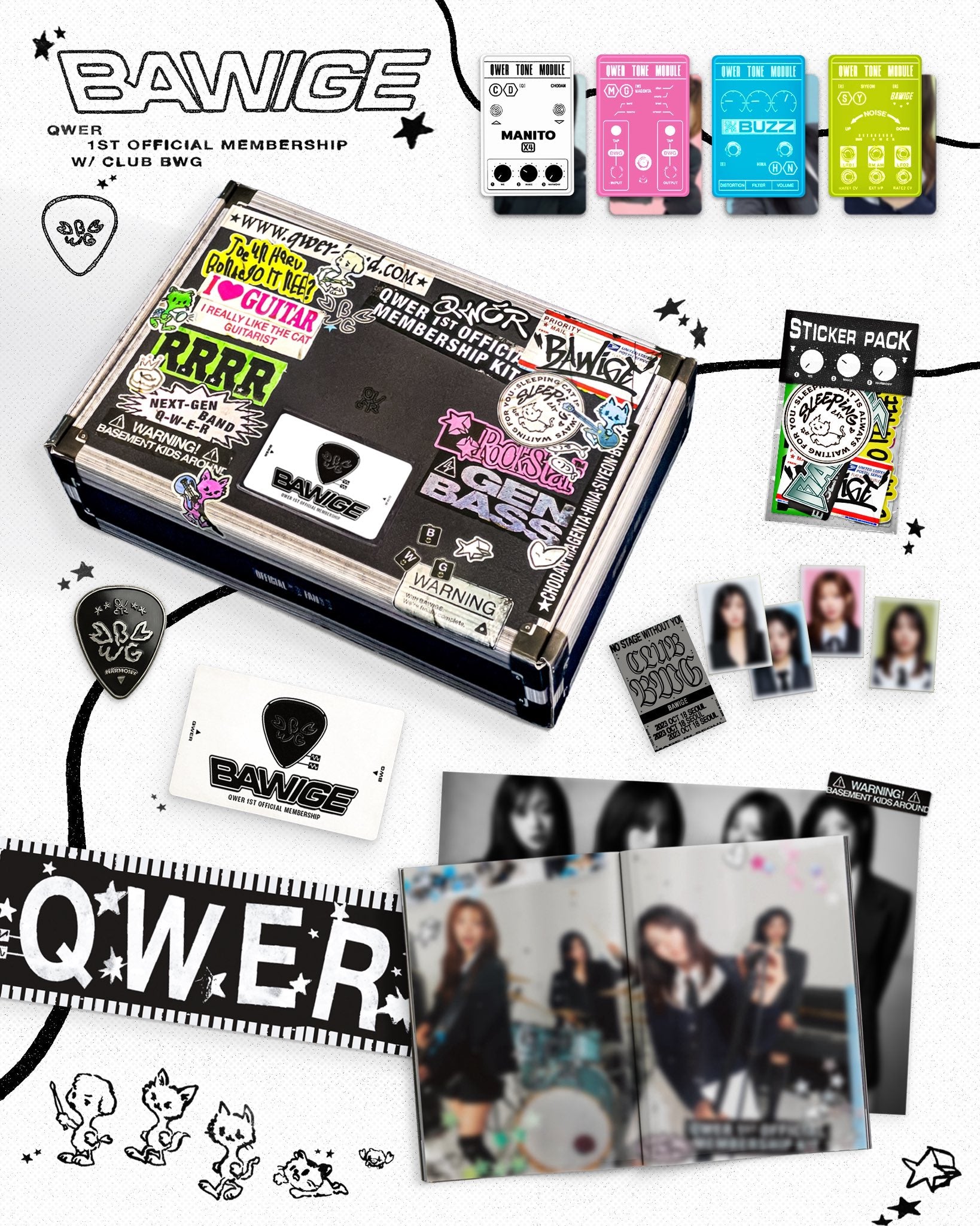 QWER MEMBERSHIP / 會員禮