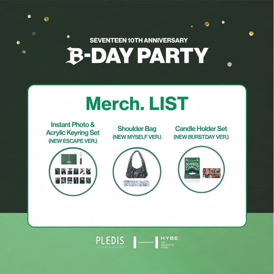 現貨｜Seventeen - HAPPY BURSTDAY Popup MD