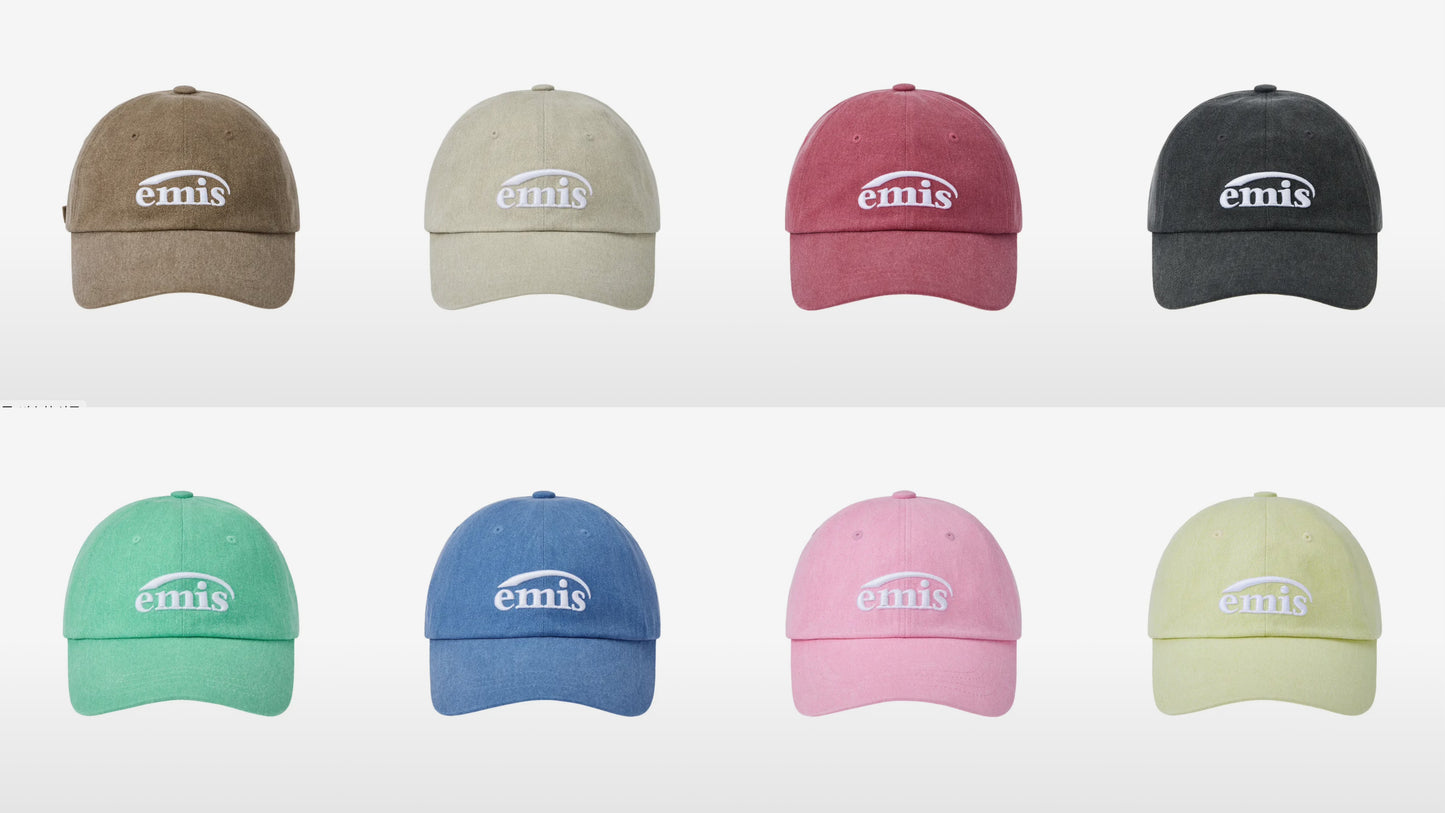 EMIS NEW LOGO PIGMENT BALL CAP