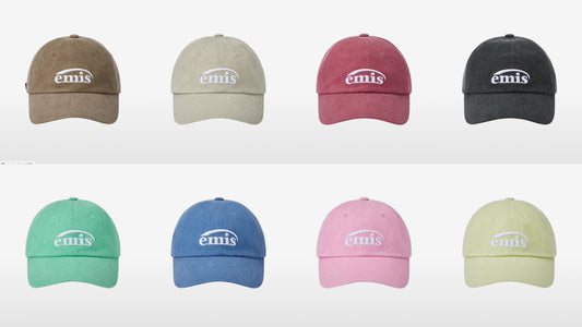 EMIS NEW LOGO PIGMENT BALL CAP