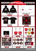 日本預訂｜BABYMONSTER「MOON OFFICIAL GOODS」