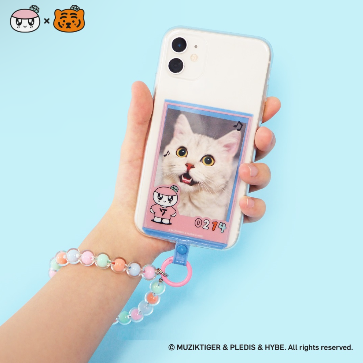 預訂｜SEVENTEEN - Bongbongee x Muziktiger phone tab