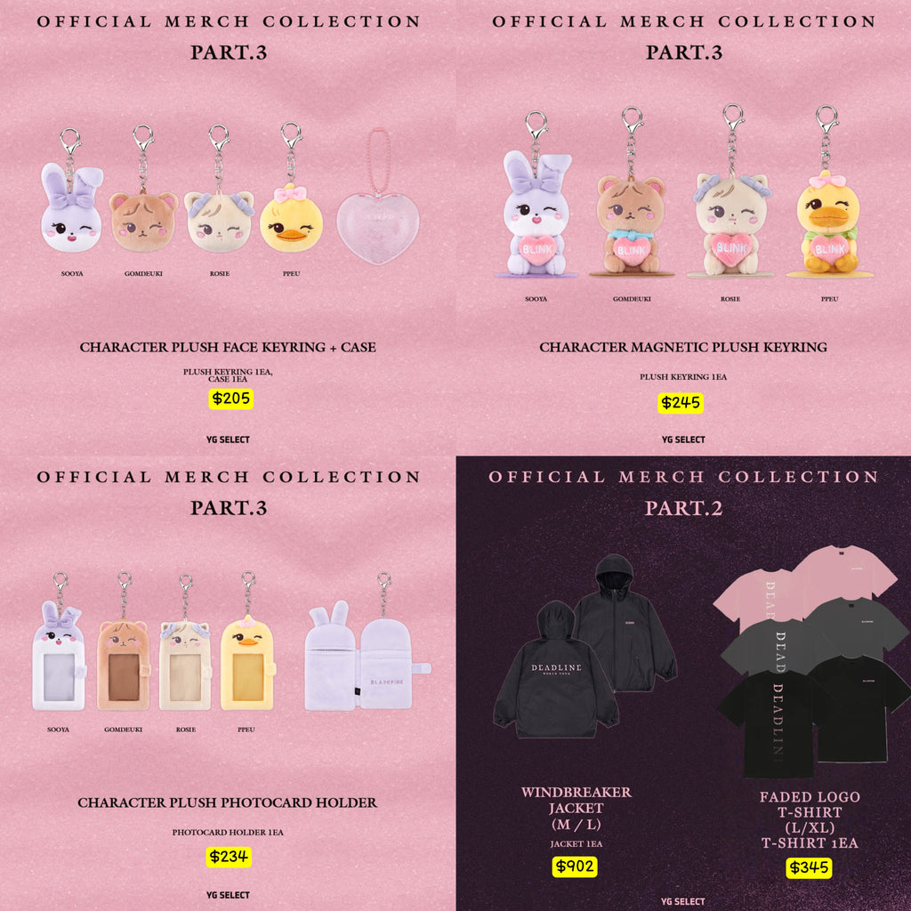 現貨｜Blackpink - <DEADLINE> Official Merch
