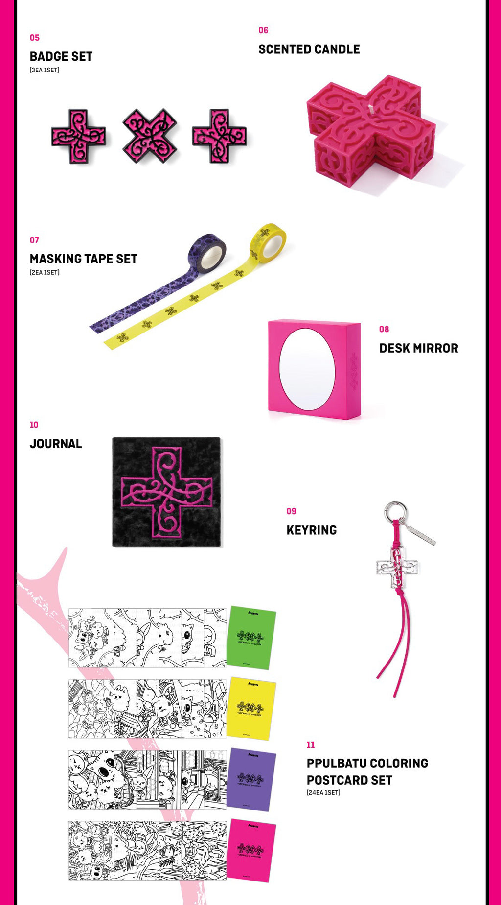 ｜TXT - 7TH YEAR: A Moment of Stillness in the Thorns Pop up Merch